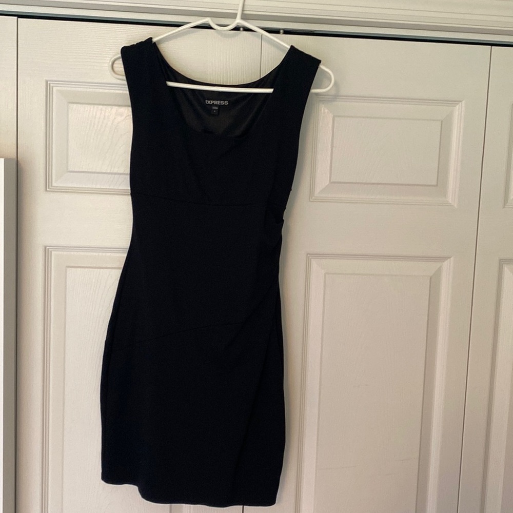 Blank mini dress. Express. Size 0
